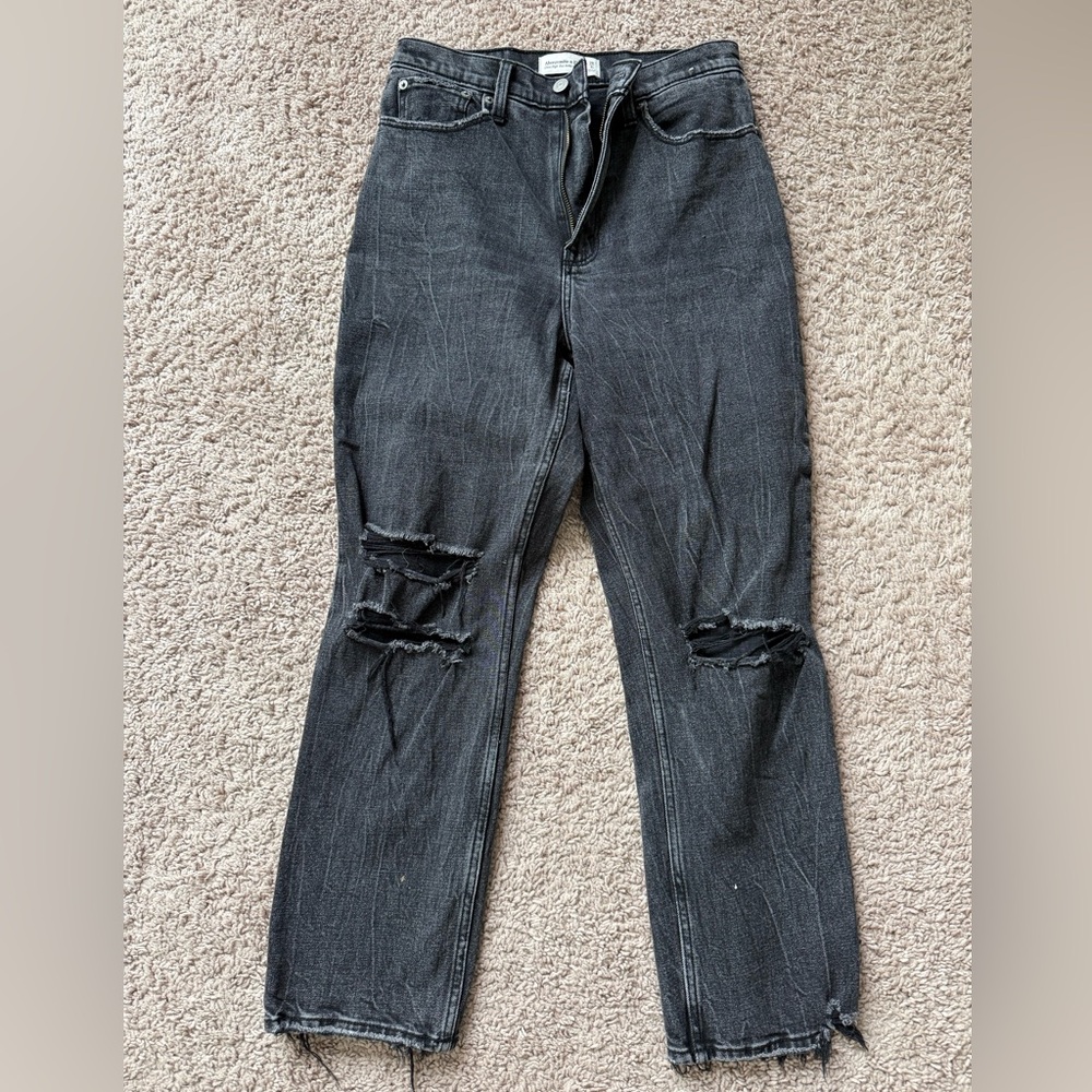 Abercrombie & Fitch Ankle straight jeans